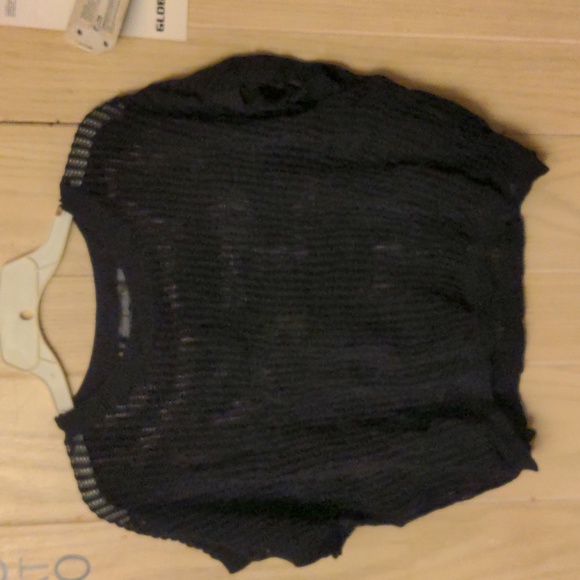 Knitted XL Gabby Isabella Shirt Crop Very Cute - Picture 5 of 5